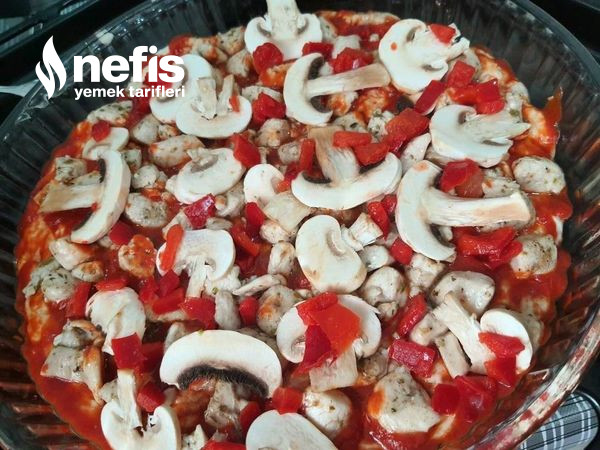 Ekmek Hamurundan Enfes Pizza