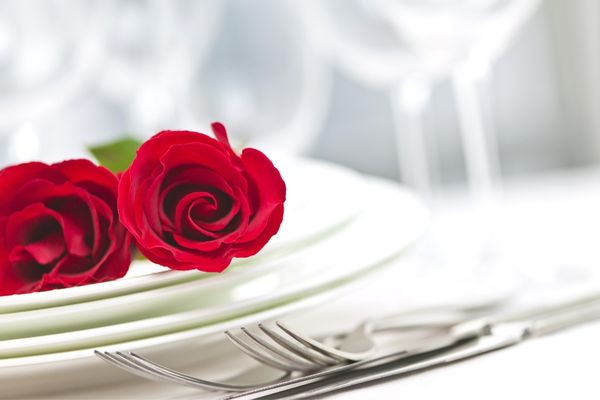 sevgiliye romantik masa