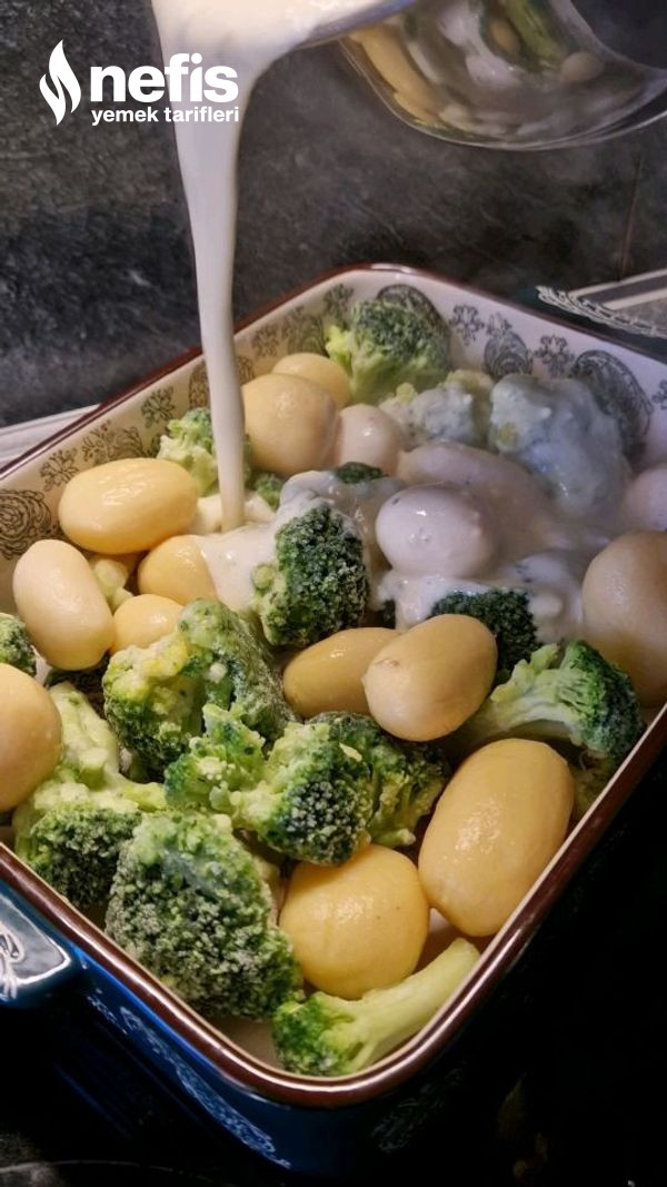 Brokoli Patates Graten
