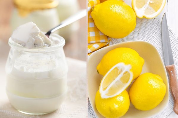 yoğurt limon maskesi