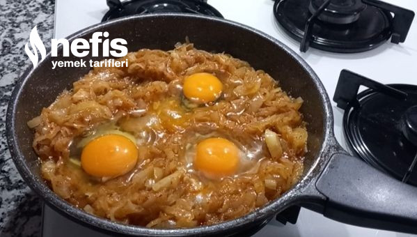 Saray Mutfağından Soğanlı Yumurta (Videolu)