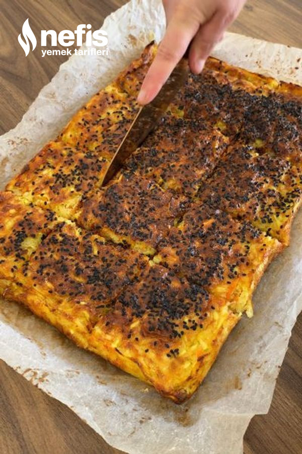 Börek Tadında Sebzeli Kek