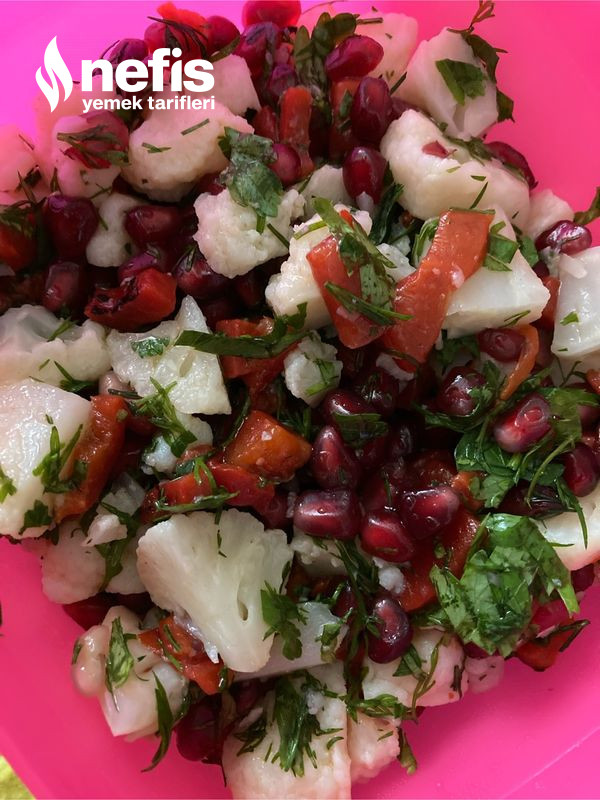 Narlı Karnabahar Salatası