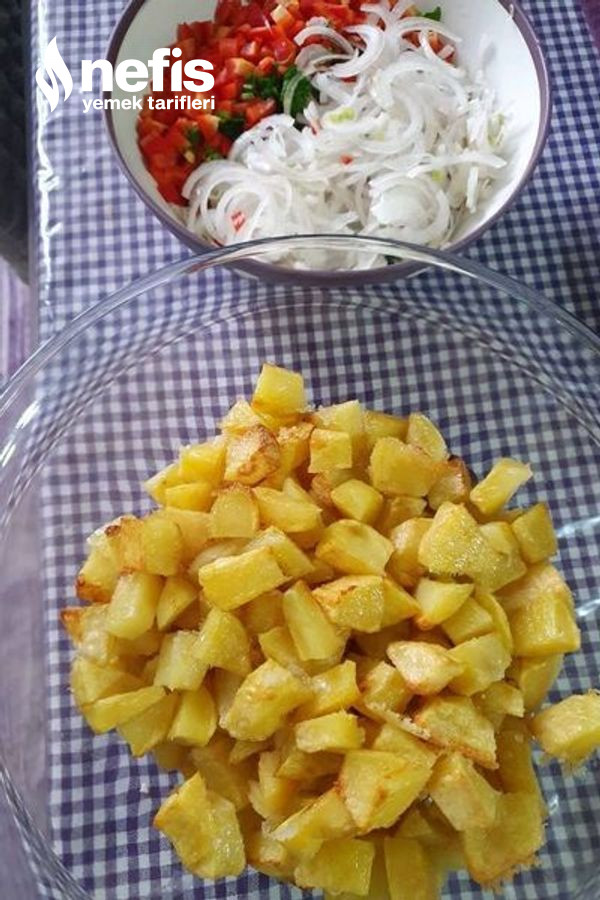 Kızarmış Patates Salatası