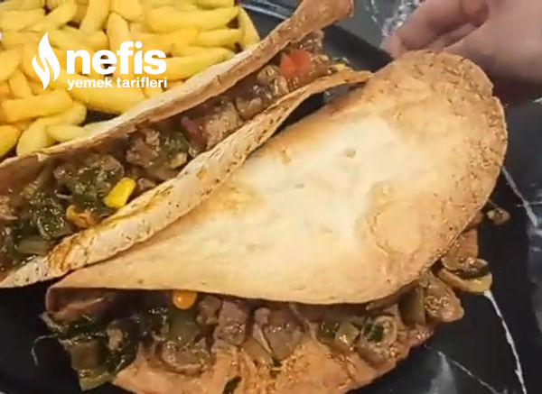 Etli Taco Sandviç (Videolu)