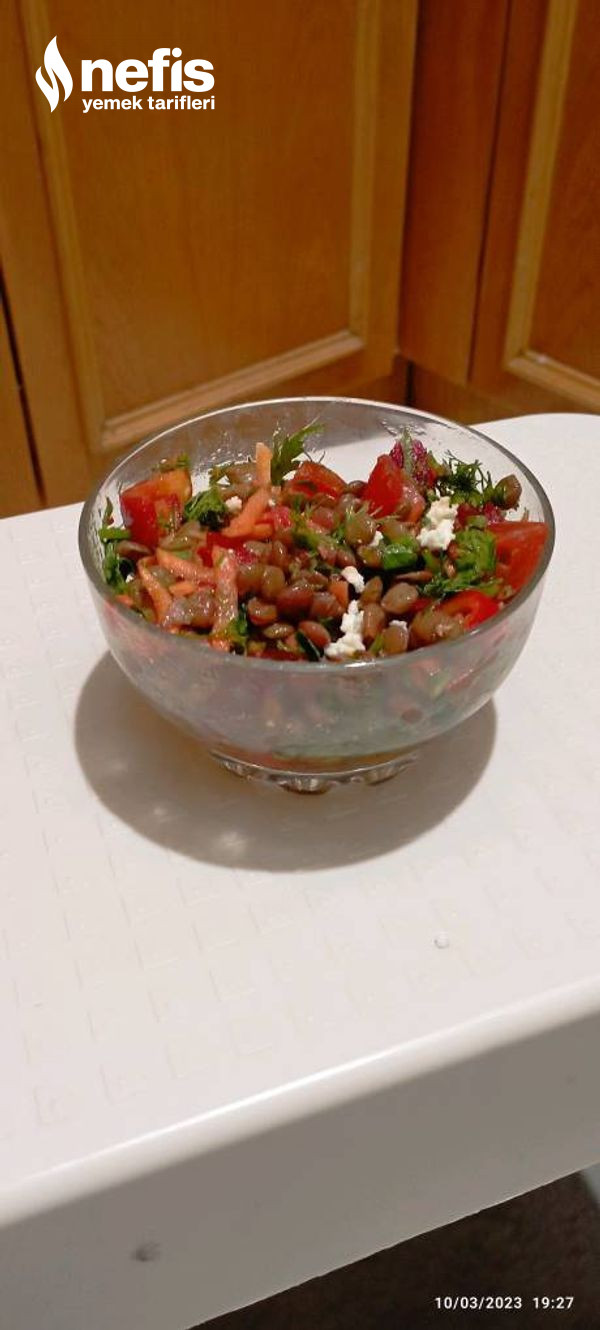 Mercimek Salatası Pancarlı