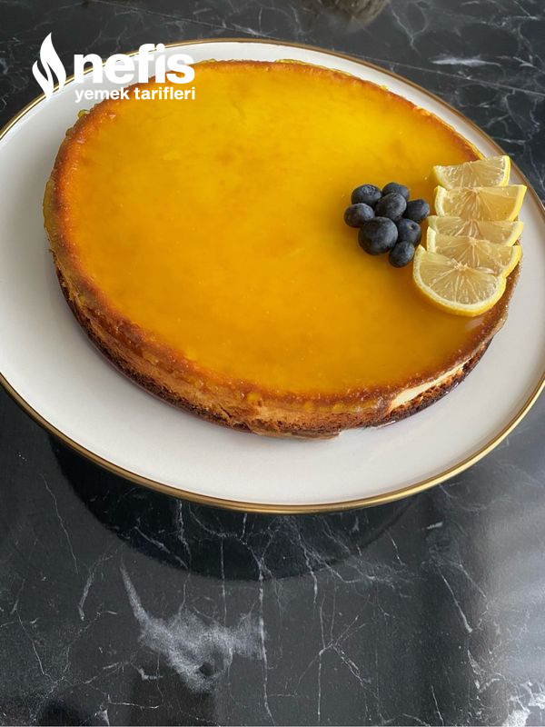 Mükemmel Limonlu Cheesecake