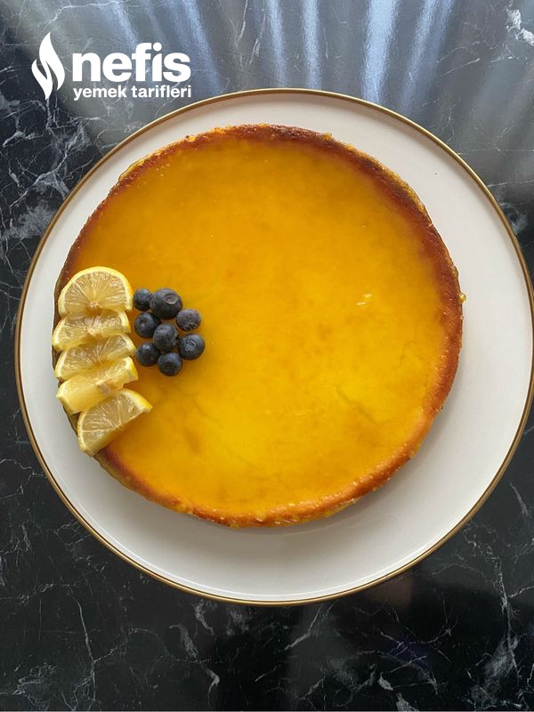Mükemmel Limonlu Cheesecake