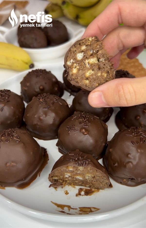 10 Dakikada Muzlu Çikolatalı Lezzet Bombaları