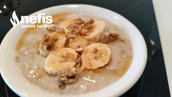 Ballı Yulaf Lapası (Oatmeal)