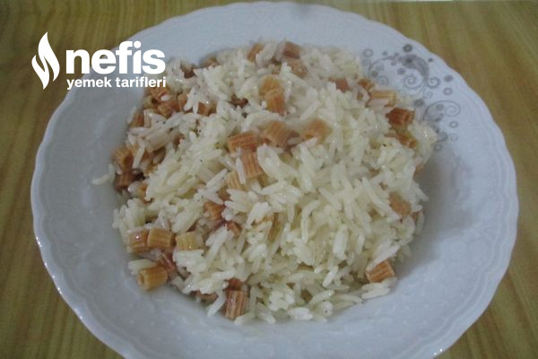 Zeytinyağlı Basmati Pirinçli Boncuk Makarnalı Pilavı Tarifi