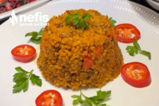 Mercimekli Bulgur Pilavı Tarifi