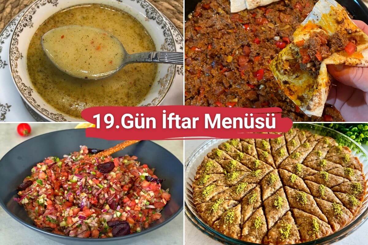 19. Gün İftar Menüsü Tarifi