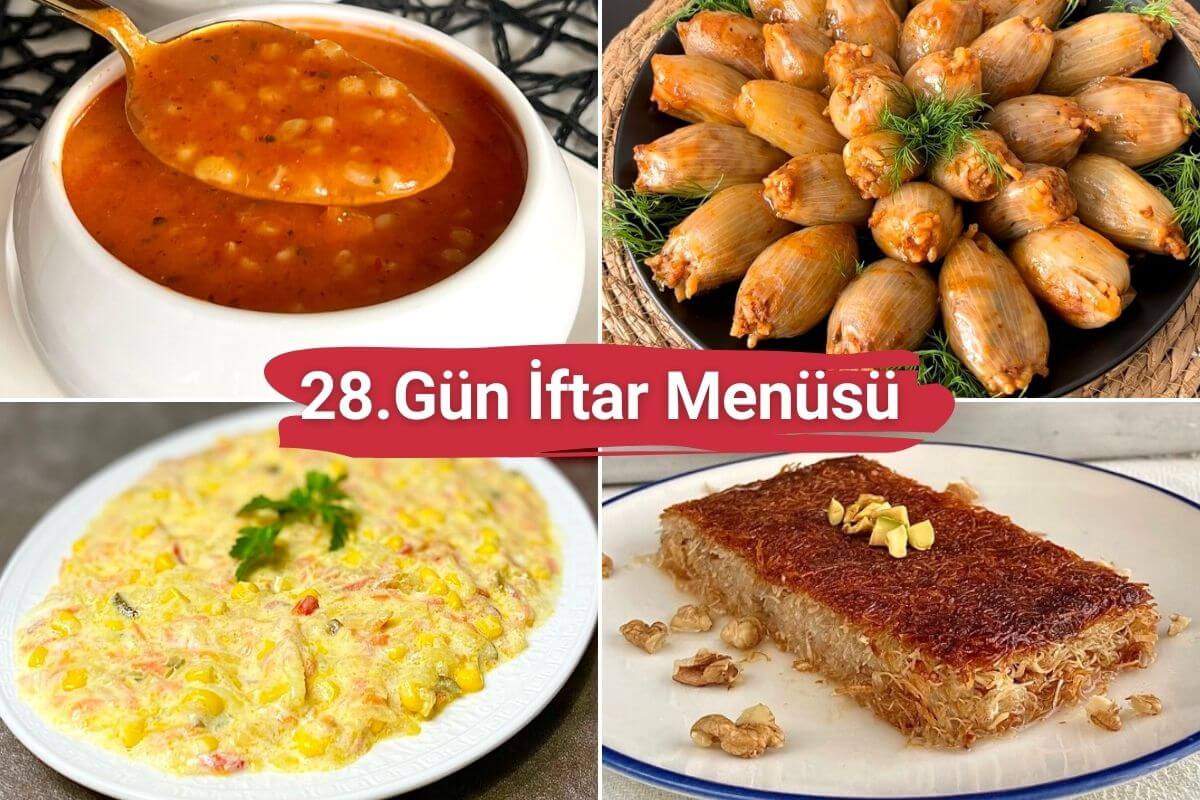 28. Gün İftar Menüsü Tarifi