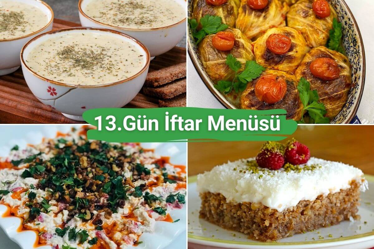 Sütaş’la 13. Gün İftar Menüsü