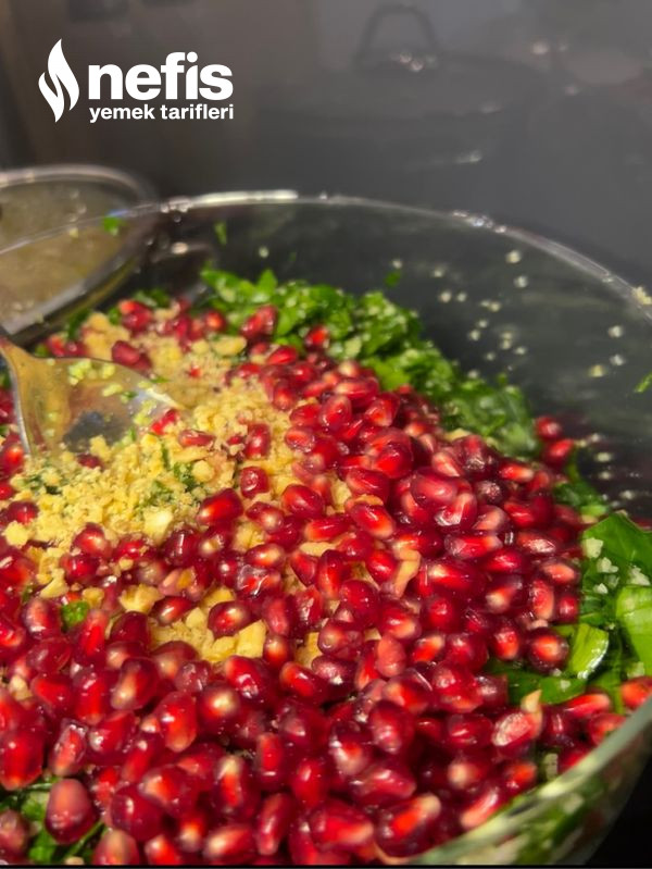ispanak salatasi 1