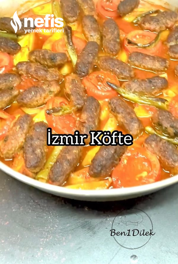İzmir Köfte (Yağda Kızartmadan, Tamamen Fırında)