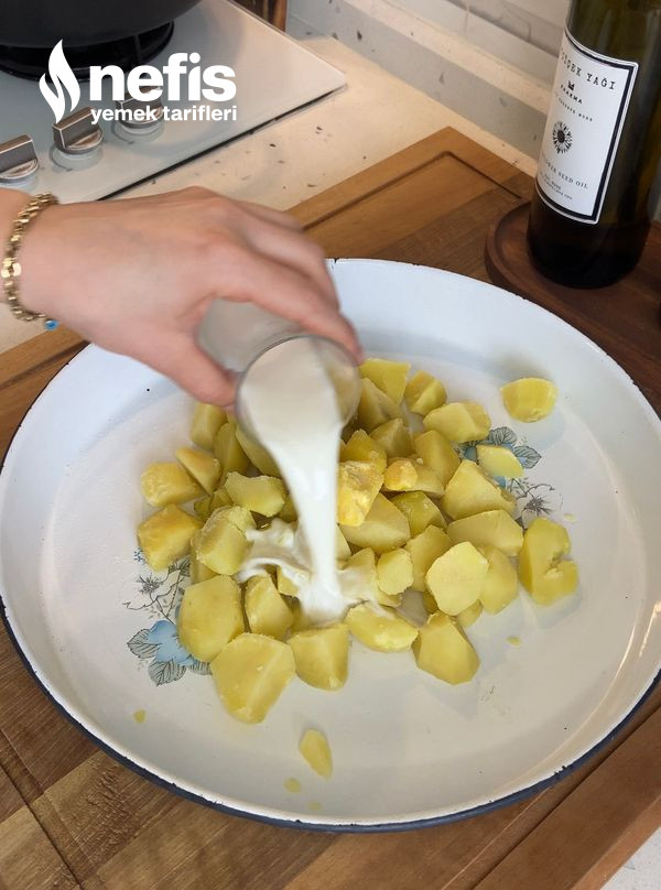 Patates Püreli Ispanak Graten