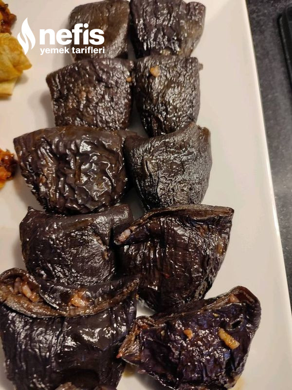 Kuru Patlıcan Dolma