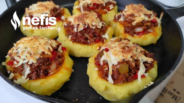 Patates Çanağında Karnıyarık (Videolu)