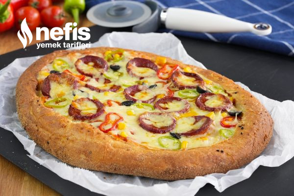 Ramazan Pidesinden Pizza Yapımı-224223-110416