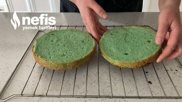Yeşil Kadife Pasta Videolu
