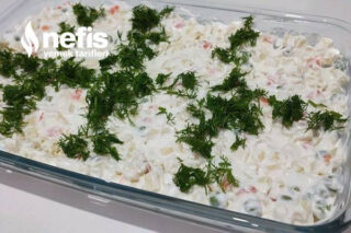 Garnitürlü Makarna Salatası Tarifi