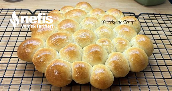 Kabarcıklı Ekmek (Bubble Bread) Tarifi (Videolu)
