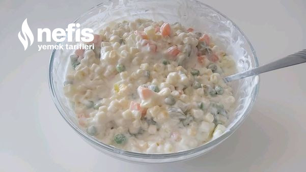 Gerçek Rus Salatası (Videolu)