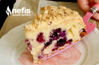 Yaban Mersinli Kek (Blueberry Cake) (Videolu) Tarifi