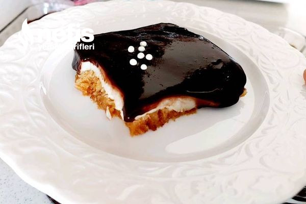 Kremalı Çikolata Soslu Etimek Tatlısı (Videolu) Tarifi