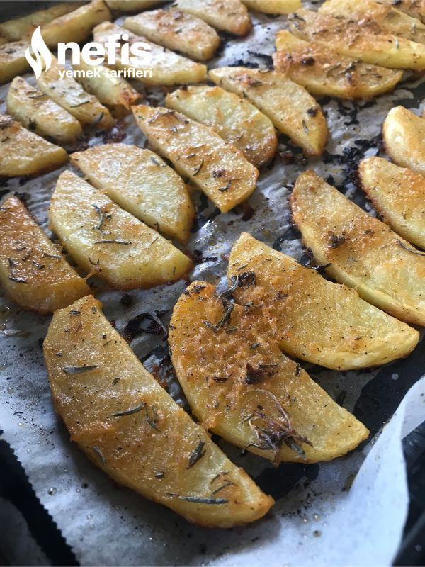 Cips Tadında Fırın Patates