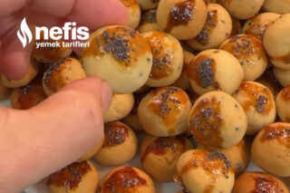 Çörekotlu Misket Kurabiye Tarifi