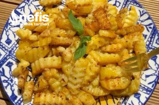 Su İle Pişen Patates Kızartması Tarifi