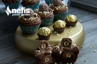 Nutella Ferrero Minik Kekler (Cupcake) Videolu Tarifi