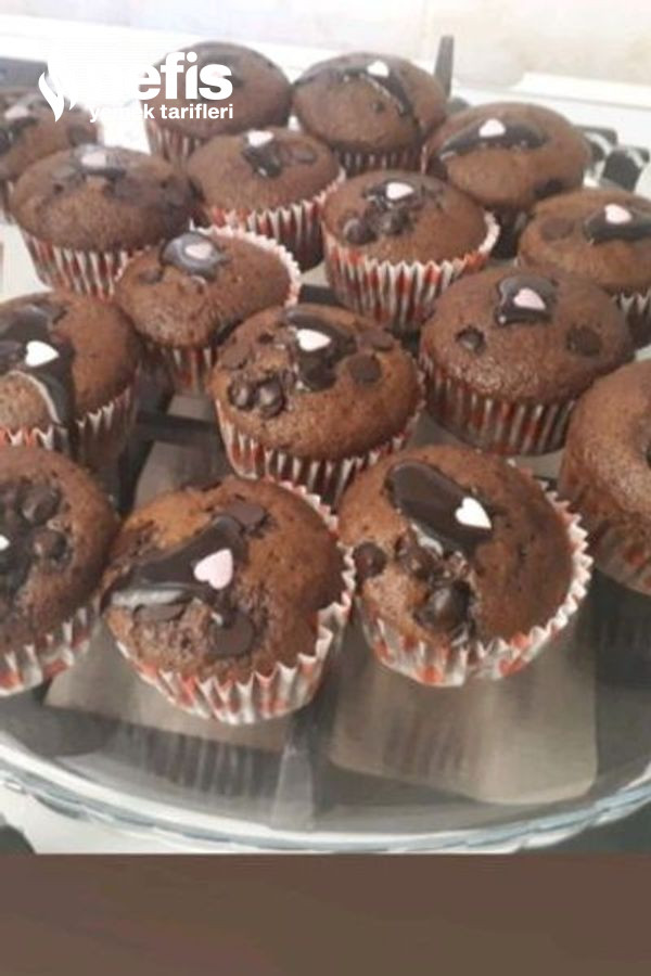 Kakaolu Muffin Kek(top Kek Tadında)