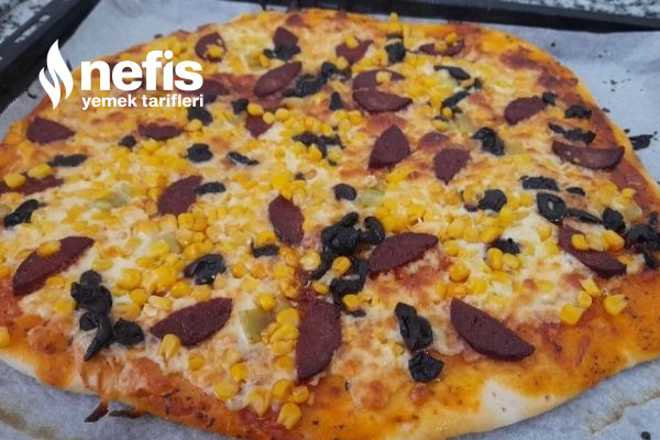 Evde Pizza Keyfi (Videolu) Tarifi