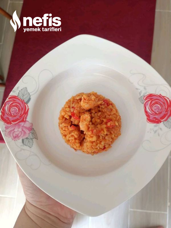 Tavuklu Bulgur Pilavı