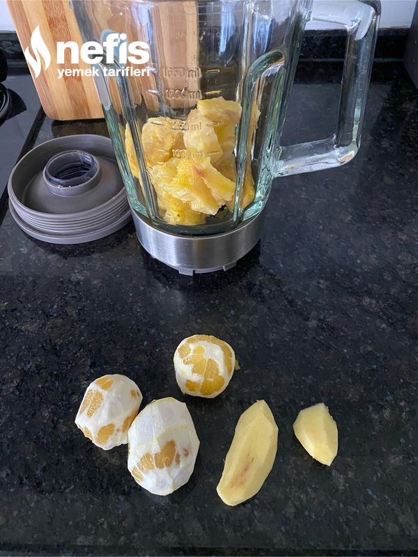 Ananas Ve Zencefilli Limonata
