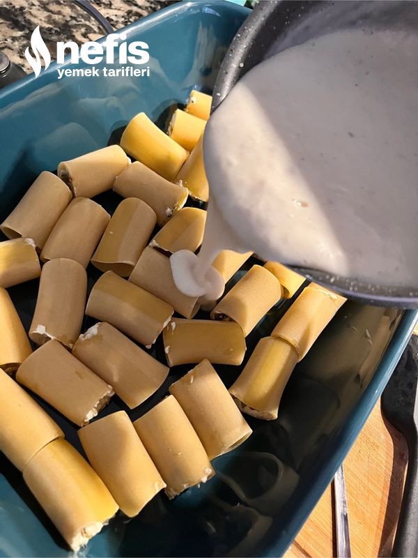 Ispanaklı Peynirli Cannelloni