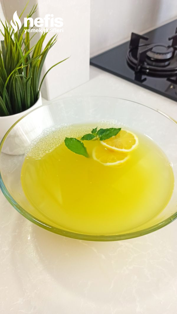Limonata ( Kaynar Sulu Nefis Limon Aromalı)