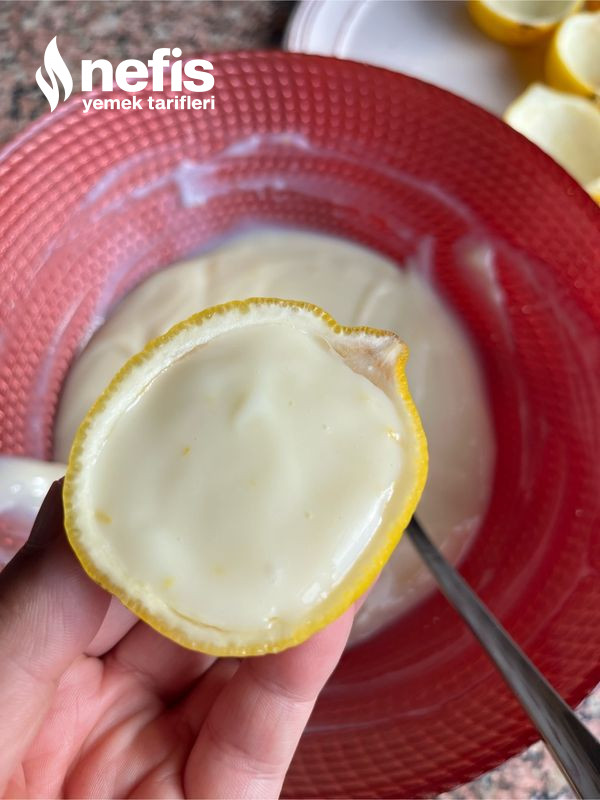 Çok Lezzetli Kremasız Lemon Posset (İngiliz Tatlısı)