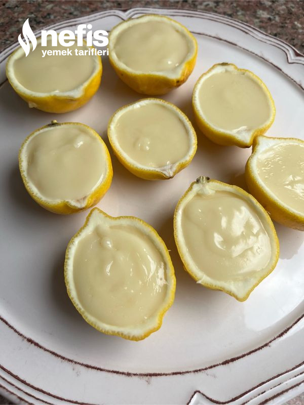 Çok Lezzetli Kremasız Lemon Posset (İngiliz Tatlısı)