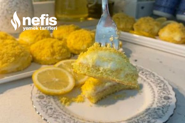 Ferah Ferah Yiyebileceğiniz Limonlu Köstebek Pasta
