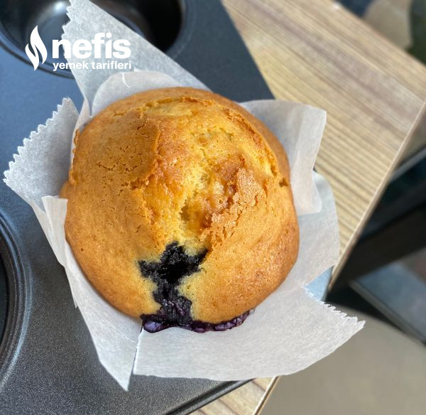 Yabanmersinli Muffin (Blueberry Cupcake)