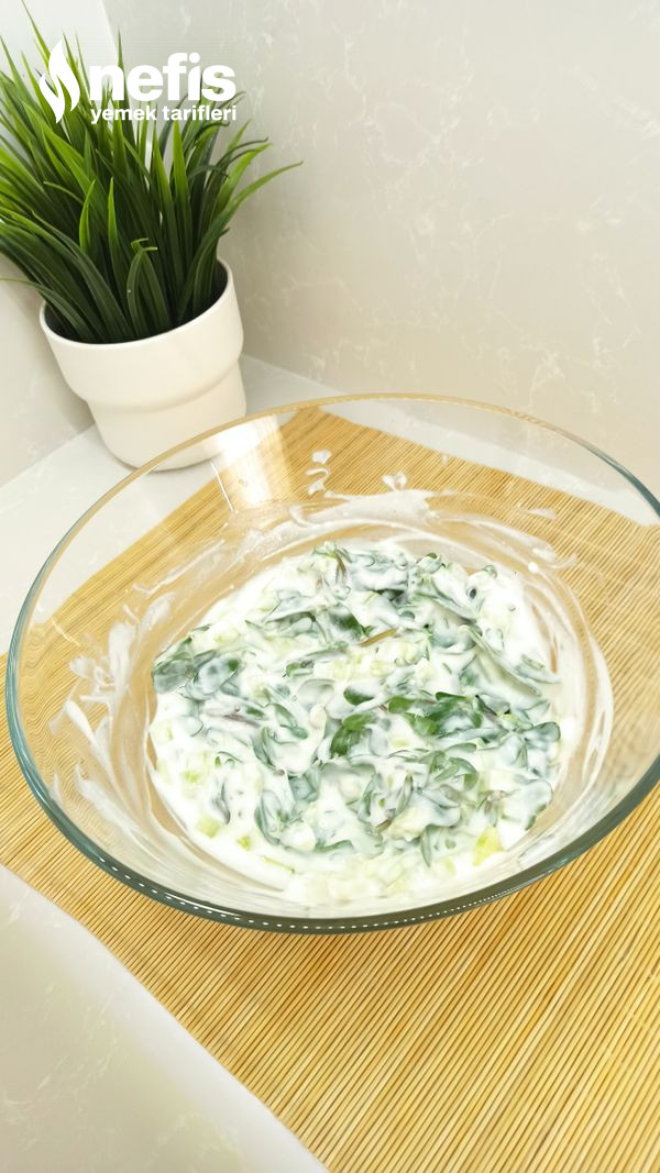 Çıtır Nohutlu Semizotu Salatası