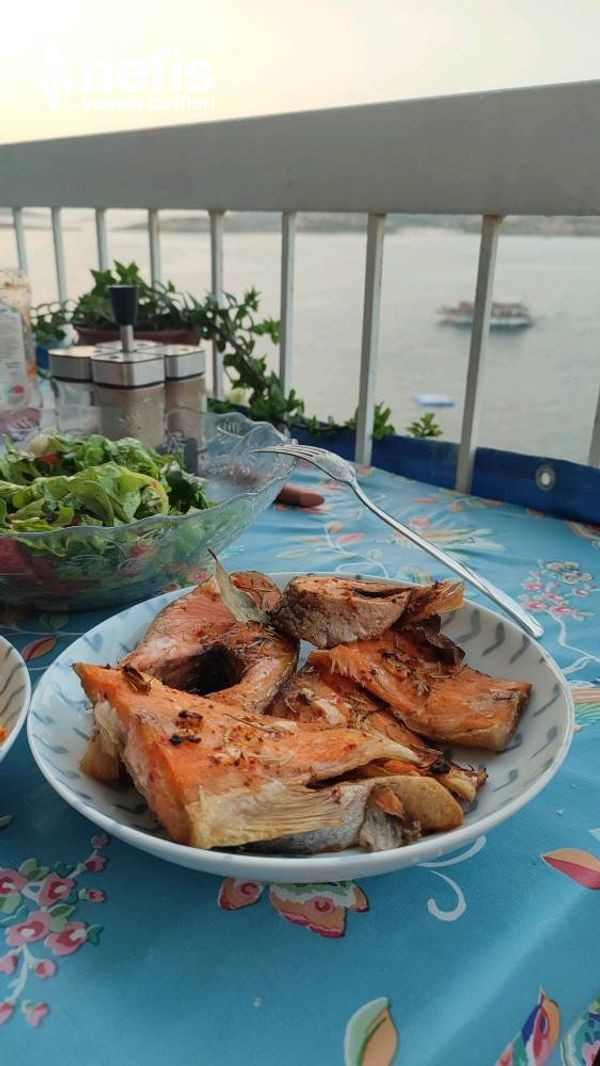 Airfryer Somon Balığı