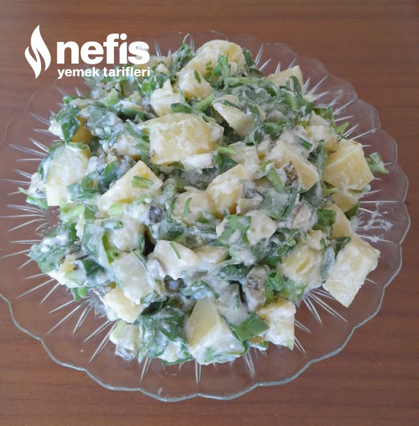 Bol Yeşillikli Patates Salatası-11226324-190743