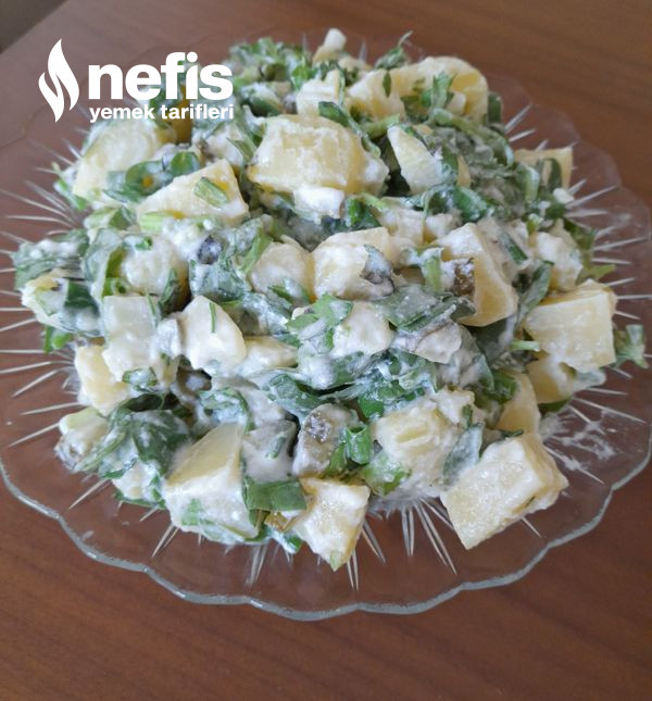 Bol Yeşillikli Patates Salatası-11226324-190735