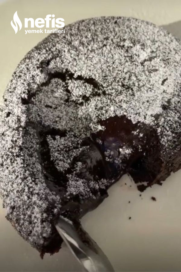 Çikolatalı Lava Kek (Rafine Şekersiz)